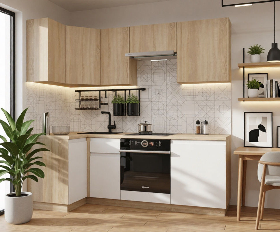 арт. 9 Лайн Дуб сонома Тальк - 1000х2200