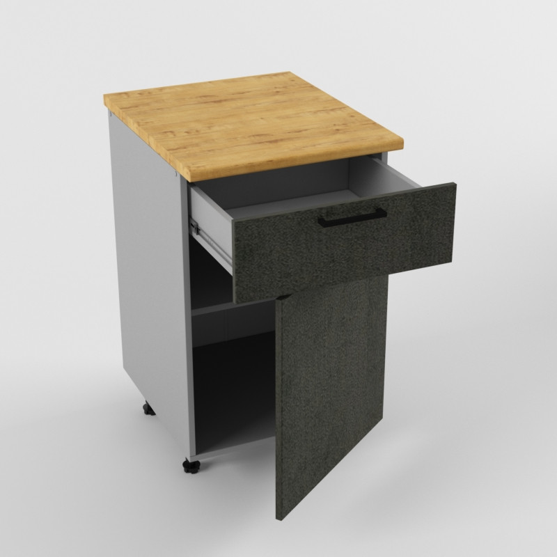 Шкаф нижний 500 с ящиком Лофт