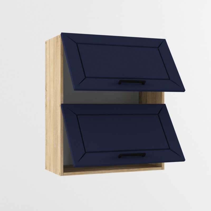 Шкаф верхний 600 2 софт Океания Кристалл