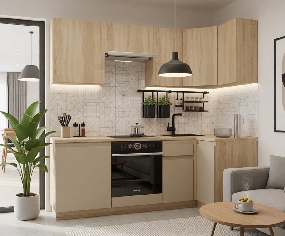 арт. 10 Лайн Дуб сонома Пикрит - 1000х2200