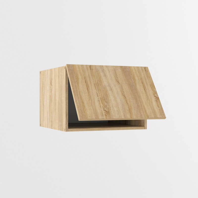 Шкаф верхний 500 софт глубокий Дуб сонома