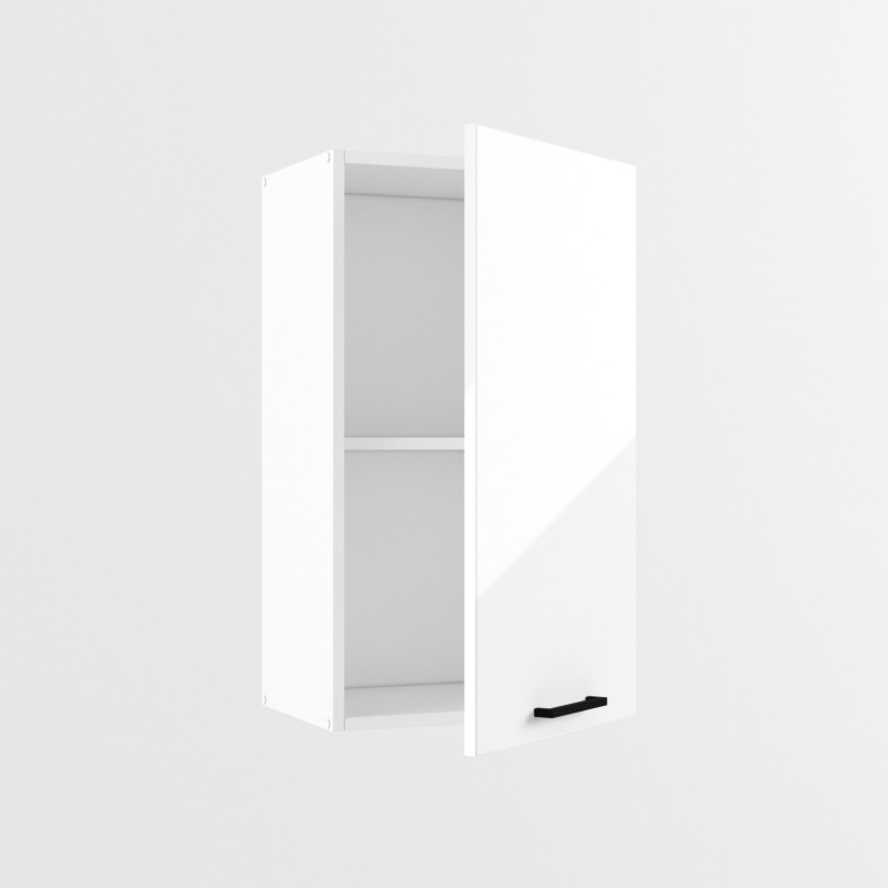 Шкаф верхний 400 Белый глянец