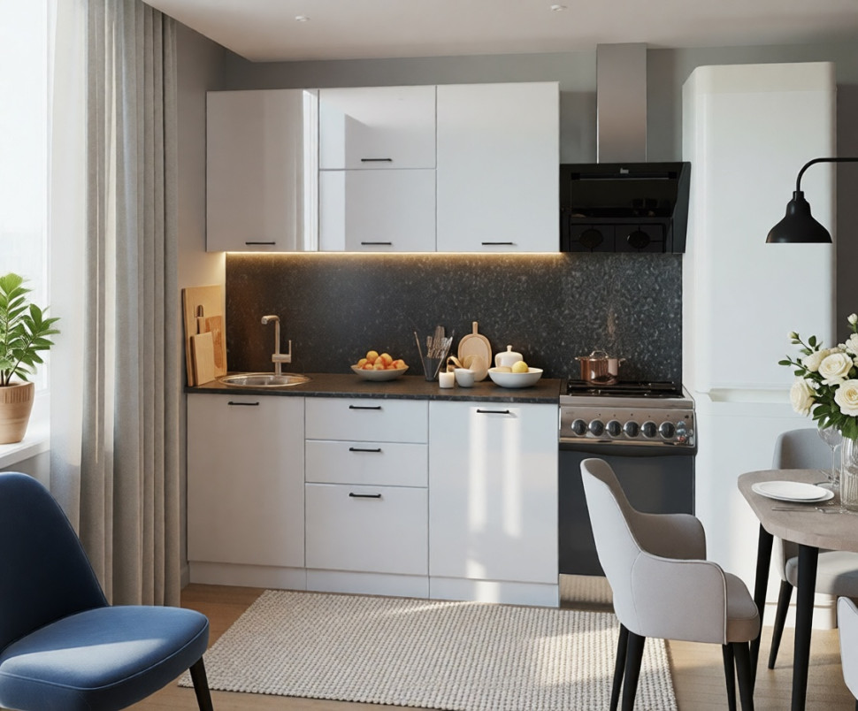 Белый глянец арт. 9 - 1800