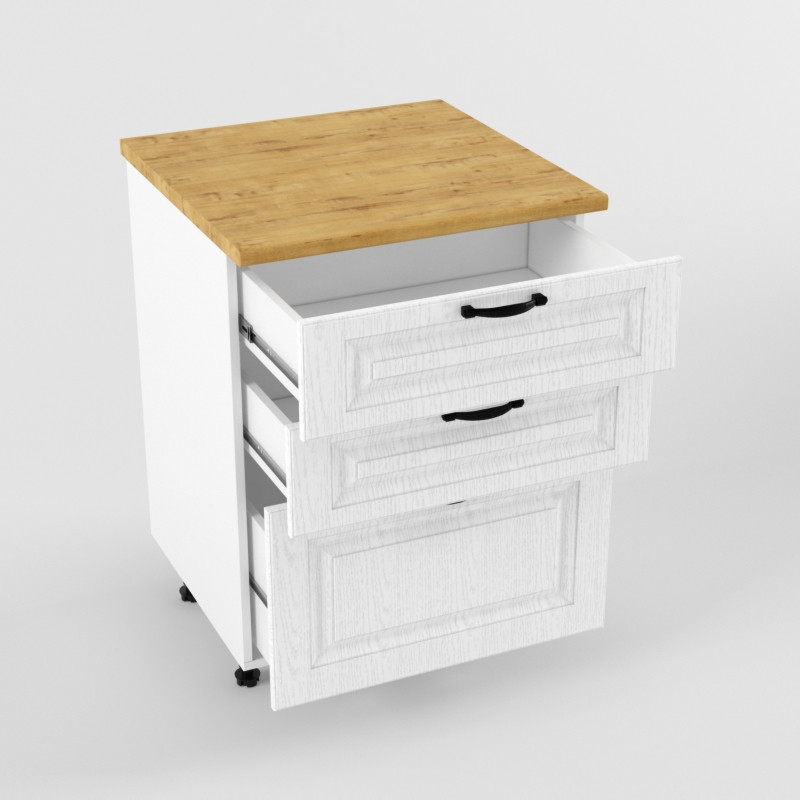 Шкаф нижний 600 3 ящика Вегас