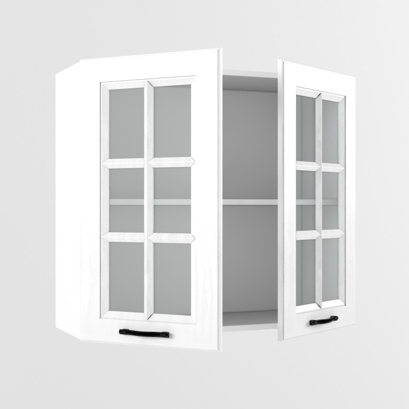 Шкаф верхний 800 со стеклом Вегас